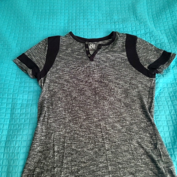 Rock and Republic grunge cotton sweater shirt - Picture 1 of 3